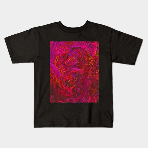 Rose Blood by Jonny Rythmns Kids T-Shirt by Elevated Focusion 